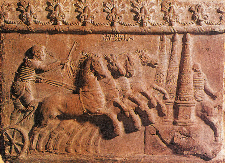 Цвета победы: как императорский Рим захватили гонки колесниц