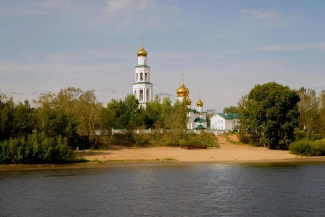 Женский скит под Очером — это подворье Богоявленского монастыря (на фото) | Источник: Богоявленский Мужской монастырь в Верхней Курье / Vk