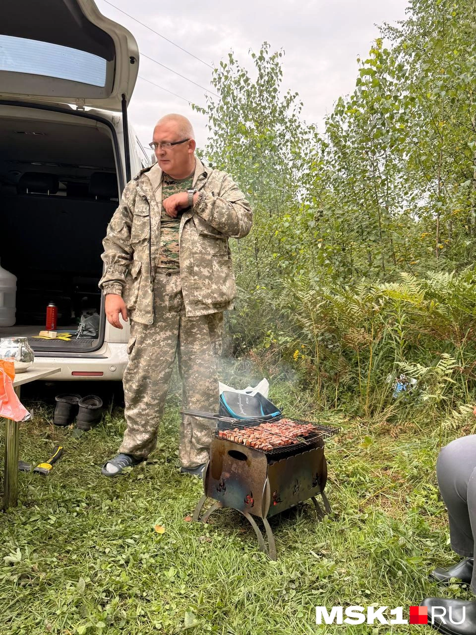 Александр не только выбрал маршрут, но и позаботился об организации обеда | Источник: Диана Храмцова / MSK1.RU