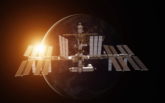 Как выглядит полное солнечное затмение для наблюдателя с МКС: видео