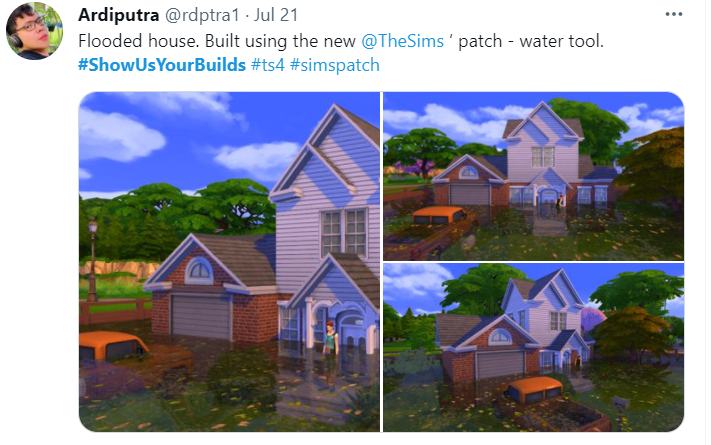 С новым дополнением The Sims 4 ты можешь превратить дом симов в настоящее озеро!
