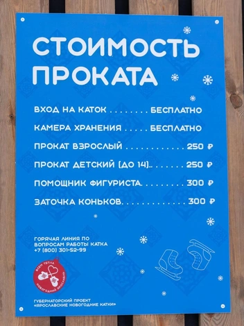 Стоимость проката | Источник: Артем Бауман / 76.RU