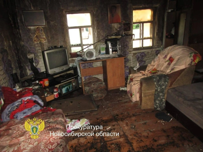 Покушение произошло в частном доме в Купино | Источник: Прокуратура Новосибирской области