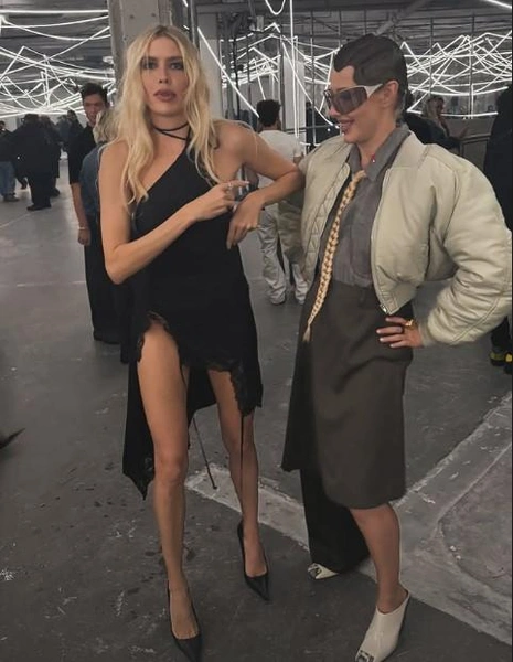 Елена Перминова и Ксения Собчак 