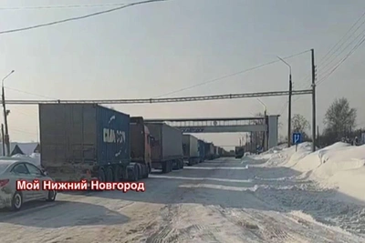 M-7 Closed After Multi-Vehicle Crash Near Gorokhovets
