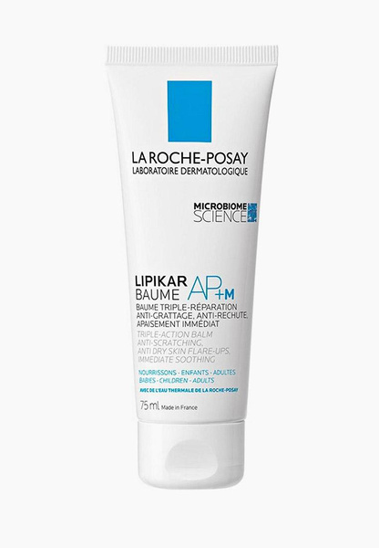 Бальзам для лица La Roche-Posay Lipikar AP+M липидовосполняющий