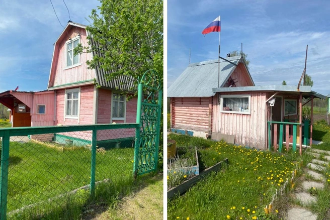 Дача очень яркая и привлекает внимание | Источник: Фото собственника / cian.ru