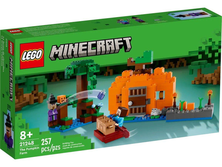 Конструктор LEGO Minecraft The Pumpkin Farm
