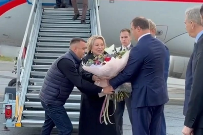 Матвиенко прибыла в Омск с рабочим визитом