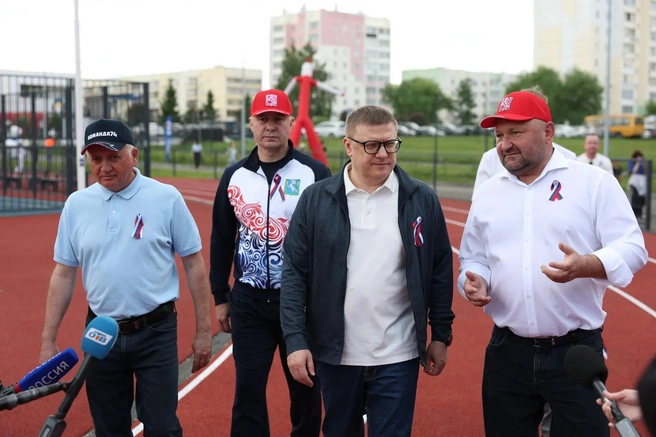 Новый стадион&nbsp;— современное спортивное пространство, где спортом смогут заниматься и дети, и взрослые, и люди старшего поколения | Источник: пресс-служба правительства Челябинской области