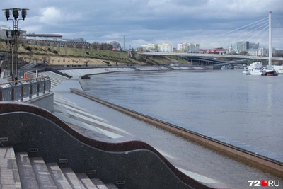 В Тюменской области нашли ребенка, набережная уходит под воду