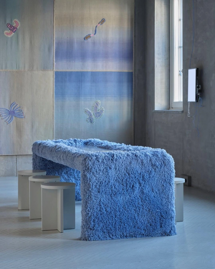 Стенд для CC-Tapis, Патрисия Уркиола.