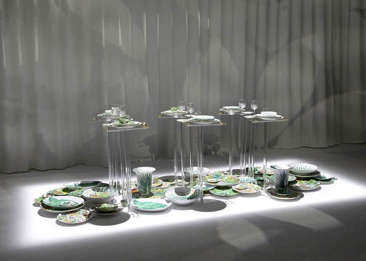 Новая коллекция посуды Hermés Passifolia (фото 3)