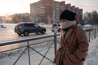 Морозы до -31°C и ветер в Кузбассе: самые холодные районы