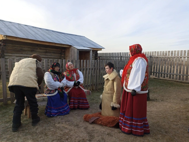 Казачий сын ждет родительского благословения | Источник: Анна Сарапульцева /45.RU