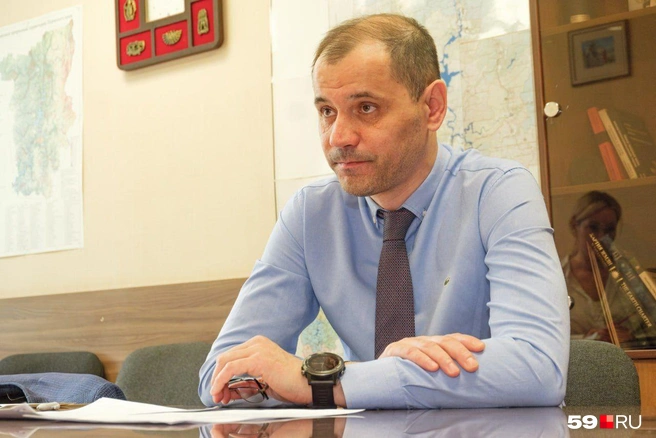 Дмитрий Полшведкин говорит, что у краевого Минприроды было много претензий к бывшему оператору пещеры | Источник: Тимофей Калмаков / 59.RU