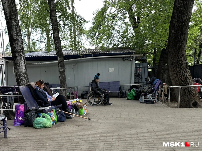 Гости социального центра | Источник: Андрей Кузнецов / MSK1.RU