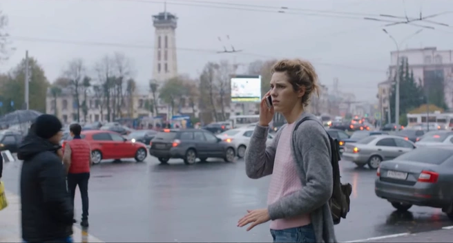 Красная площадь&nbsp;— одна из первых локаций в фильме | Источник: кадр из фильма «Аритмия»
