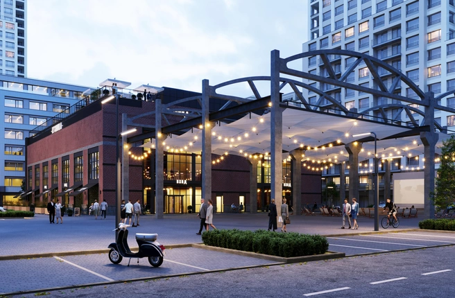 Территория рядом также преобразится | Источник: компания «Брусника»