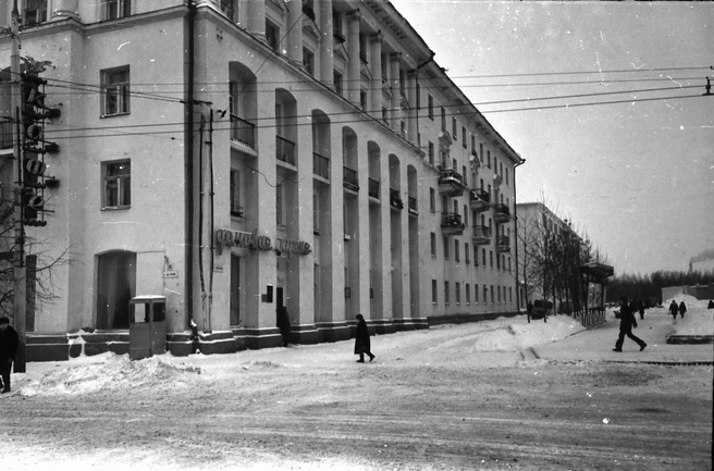 Не сказать, что дороги идеально убраны | Источник: Виктор Латышев / музей Боевой и Трудовой Славы средней школы № 36