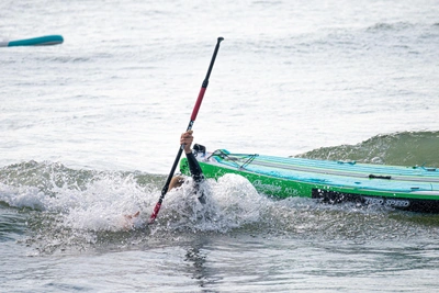 Открытие сезона сапов: угон льдины во Владивостоке