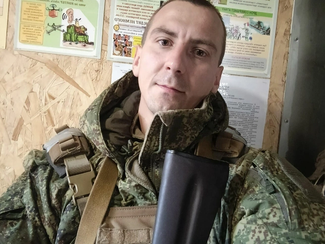 Дмитрий Спицын отправился в зону СВО по контракту в качестве добровольца. | Источник: Раиса Пыркова