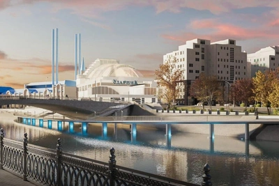 Новый пешеходный мост появится у ГЭС-2 и «Ударника»