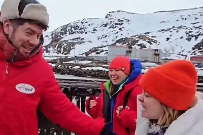 «Где киты?»: Наталья Медведева сняла юмористическое видео в Заполярье