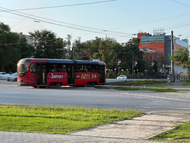 Такой транспорт выглядит необычно. | Источник: Андрей Бирюков / UFA1.RU
