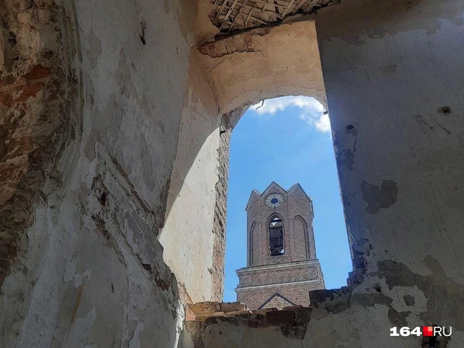 Вандалы не смогли забраться на колокольню | Источник: Сергей Гендин / 164.RU