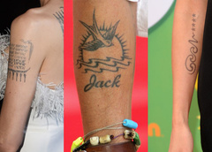 Это любовь: звезды и их татуировки в честь детей