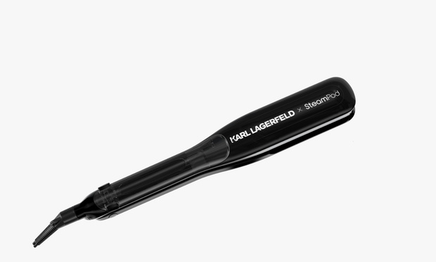 SteamPod x Karl Lagerfeld: как выглядит стайлер для волос в стиле Карла Лагерфельда