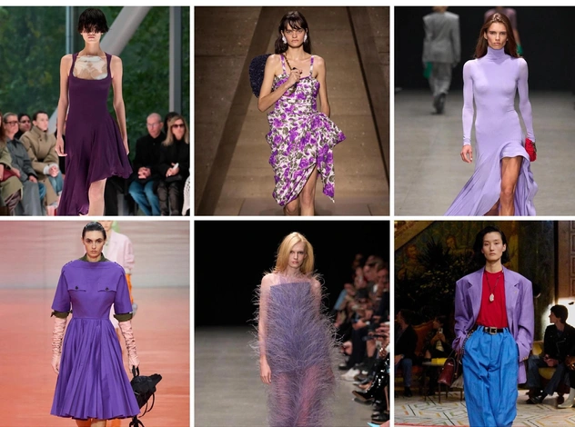 50 💜 образов, доказывающих, что главный цвет сезона весна-лето 2026 — фиолетовый