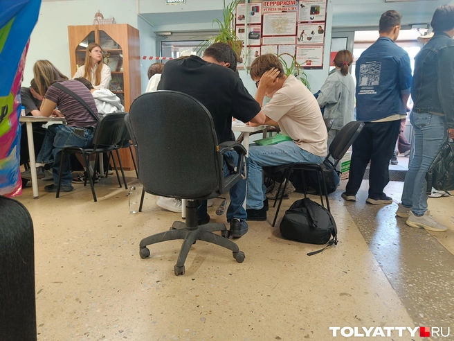 Студентам объяснили всё вплоть до буквы | Источник: Юлия Дроглева / Tolyatty.ru