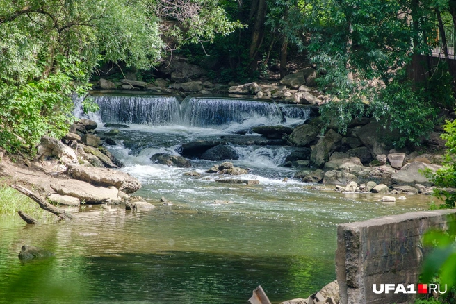 Видели водопад с такого ракурса? | Источник: Булат Салихов / UFA1.RU