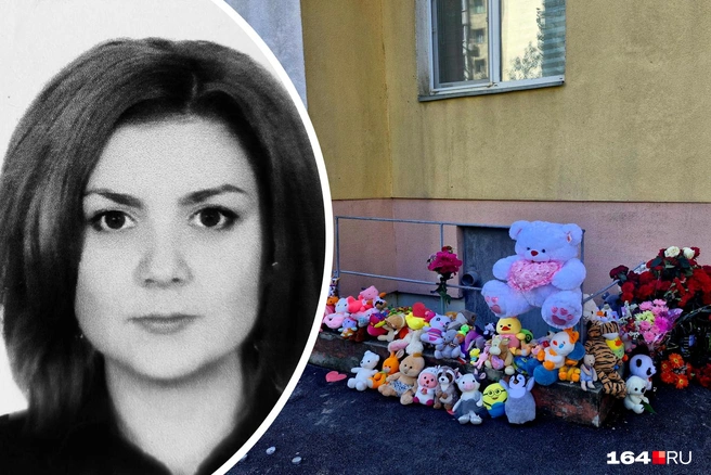 Саратовцы несут цветы к месту взрыва | Источник: АО «Саратовский завод РМК» / Telegram, Виктория Федорова / 164.RU