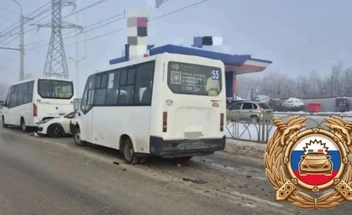 Пострадала пассажирка маршрутки | Источник: Госавтоинспекция Ставропольского края
