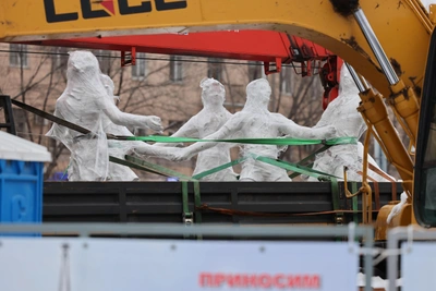 В Волгограде демонтировали фонтан «Детский хоровод», открытый Путиным