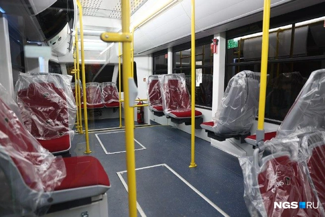В новый вагон в среднем входят от 90 до 100 человек | Источник: Александр Ощепков / NGS.RU
