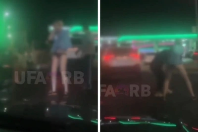Драка в очереди за бензином в Уфе: видео