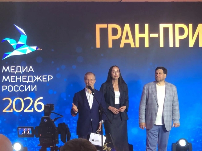 Виктор Шкулёв получил гран-при премии «Медиаменеджер России» | Источник: «Фонтанка.ру»