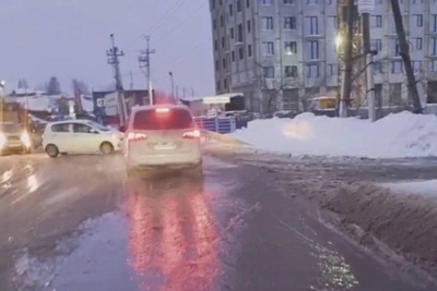 Прорыв трубы на Сухарной: причина аварии