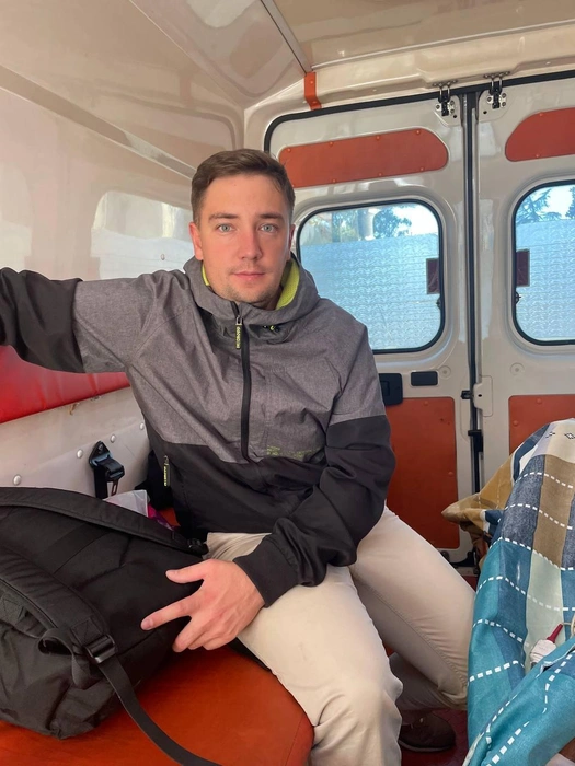 Ребенка пришлось везти в больницу шесть часов | Источник: архив Сергея Опарина