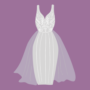 Гадание: Выбери эскиз свадебного платья и узнай, выйдешь ли ты замуж за своего нынешнего парня