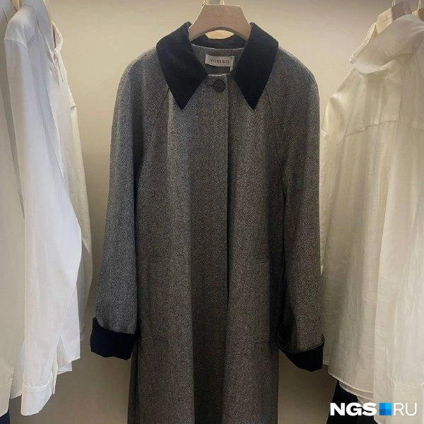 Шерстяное пальто. 39 500 рублей | Источник: Алена Золотухина / NGS.RU