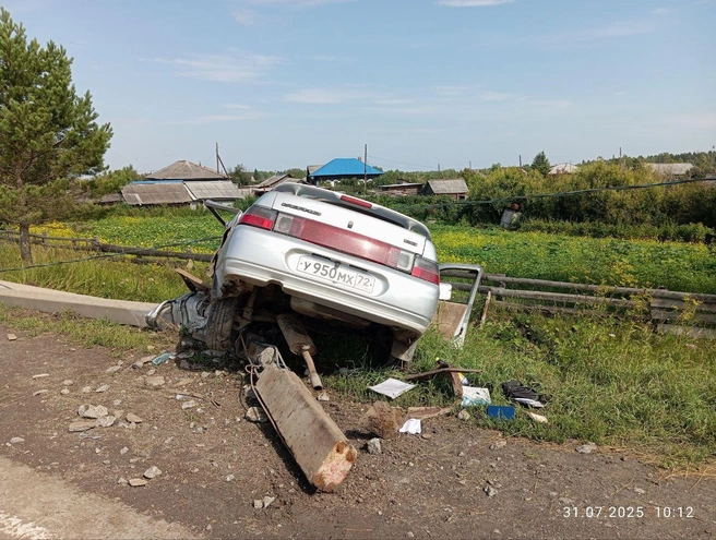 Водитель и пассажир ехали из сельского придорожного кафе | Источник: Госавтоинспекция Тюменской области
