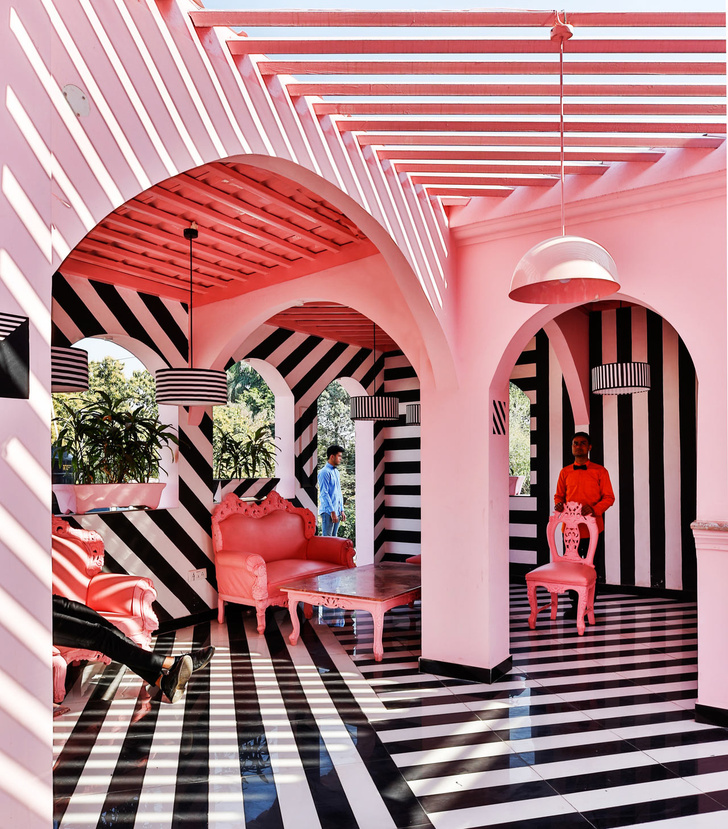 The Pink Zebra: ресторан в эстетике Уэса Андерсона (фото 5)