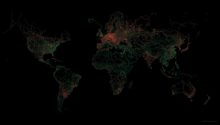 Фото №4 - 8 карт, на которых показана вся инфраструктура Земли