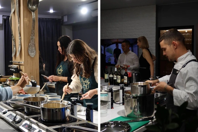 В ресторане проходят различные мастер-классы | Источник: Buddy Chef / Vk.com
