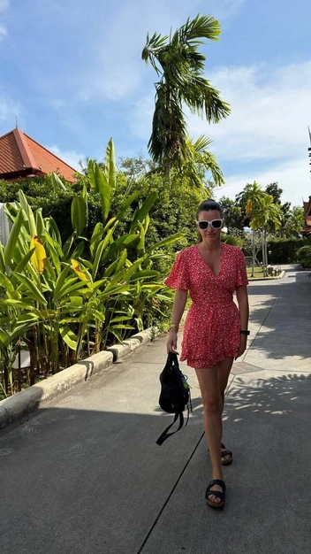 Семейство гуляет, занимается спортом и пробует новые блюда | Источник: Ксения Бородина / Telegram